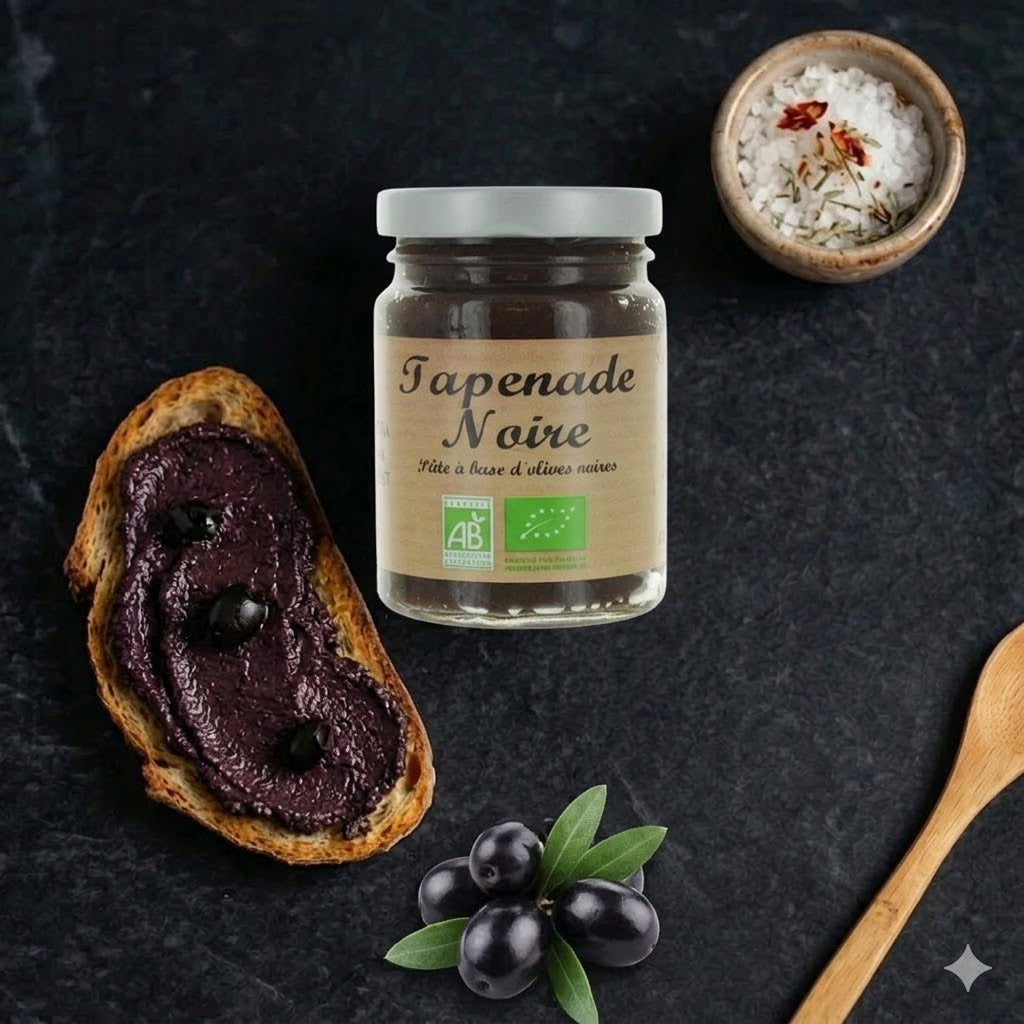 Tapenade noire BIO pot 90g