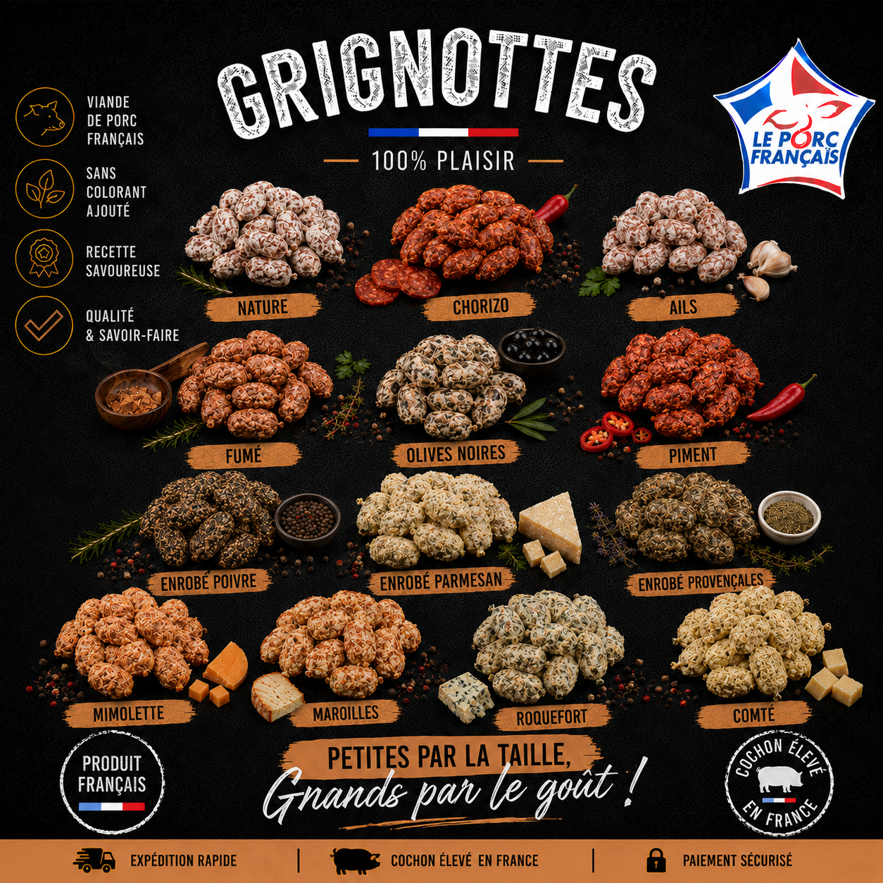 Box Grignottes 100 mix