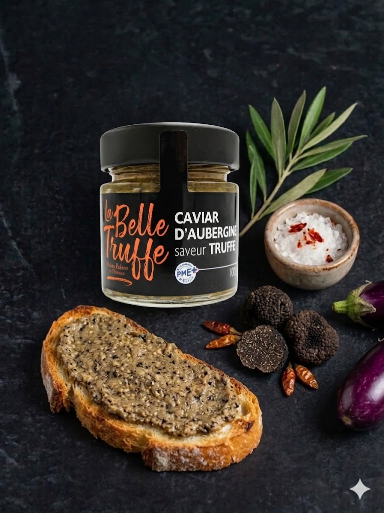 Caviar d'aubergine à la truffe pot 100g