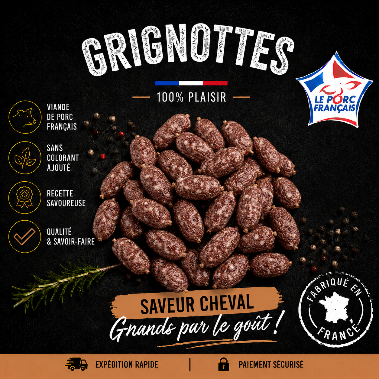 Grignottes Cheval
