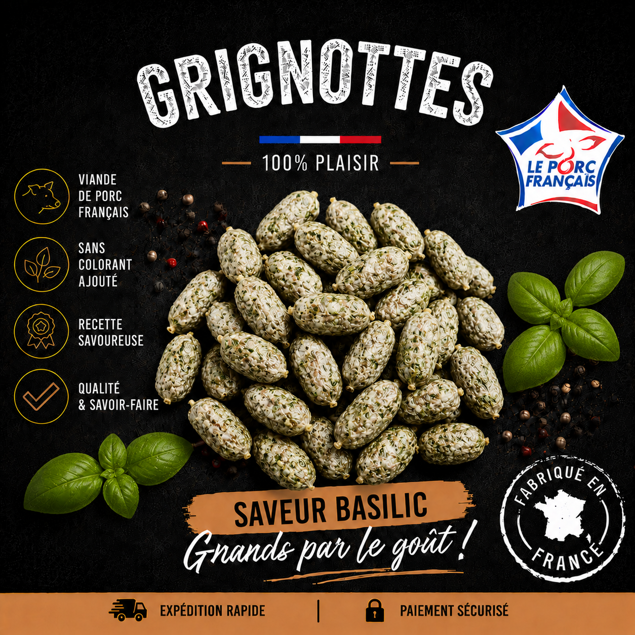 Grignottes Basilic